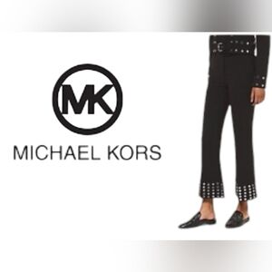 AUTHENTIC  Michael Kors Studded cropped trousers
